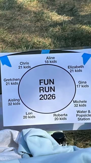 Instagram post: ♀♂Today was Fun Run day at Village School. What could be better than a fun...