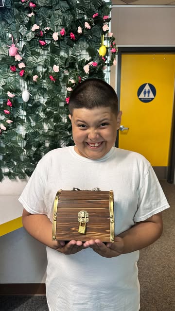 Instagram post: Congratulations, David Martinez , for being our 3rd Book Blast Treasure Chest...