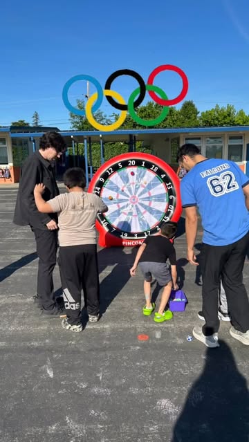 Instagram post: ☀Good day for The Games at Forest Hill Elementary. We are learners We are...